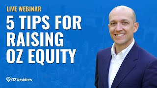 5 Tips For Raising Opportunity Zone Equity From Investors