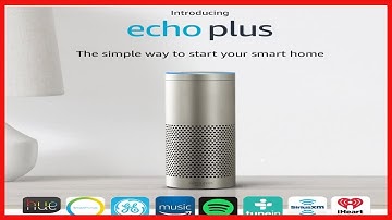 Echo Plus with built-in Hub – Silver