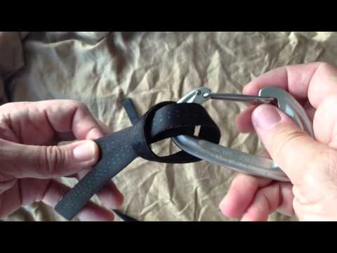 Girth Hitch Hammock Knot 