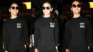 Gorgeous Alia Bhatt Spotted At Mumbai Airport