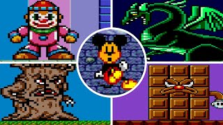 Castle of Illusion Starring Mickey Mouse (Master System) - All Bosses