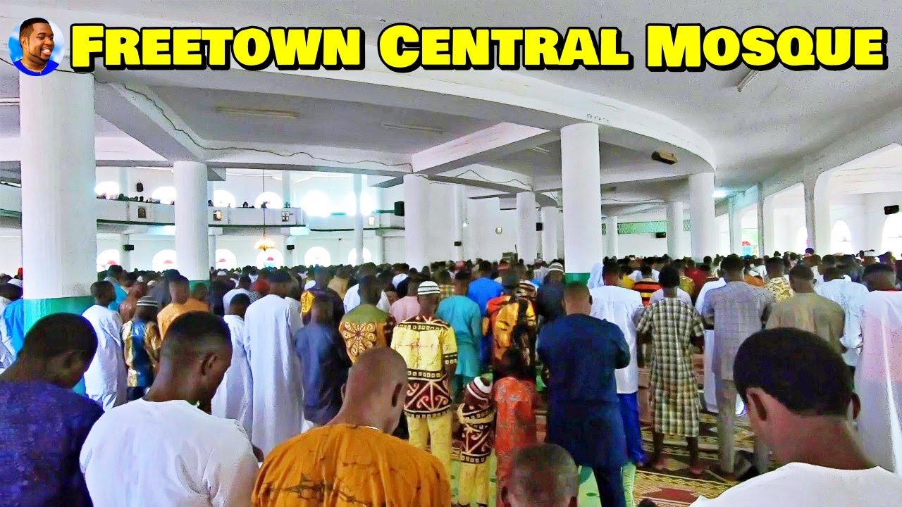 FREETOWN CENTRAL MOSQUE The BIGGEST MASJID In Sierra Leone 🇸🇱🌍 Vlog