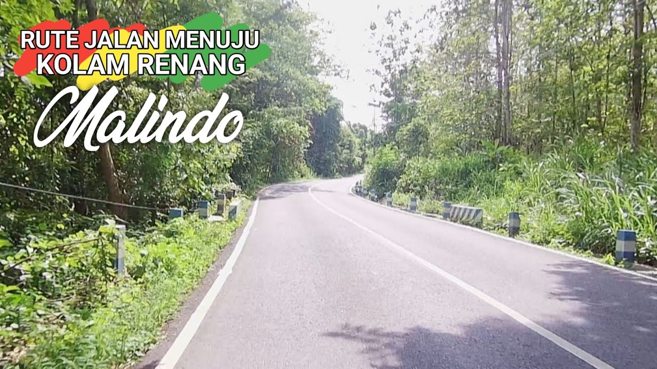 RUTE JALAN MENUJU KOLAM RENANG MALINDO LEWAT DRAJAT | MOTOVLOG