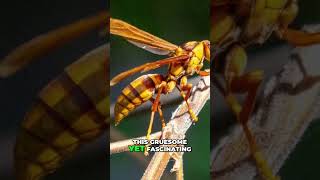 Executioner Wasp Larvae: Nature's Gruesome, Efficient Survival Secrets REVEALED! #shorts