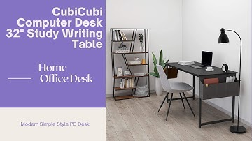 CubiCubi | Computer Desk | Study Writing Table |  Home Office Desk | Modern Simple Style Desk | 2021