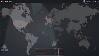 Fortinet Threat Map