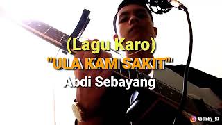 Lagu Karo Terbaru-Ula Kam Sakit ||Narta Siregar[]Cover Abdi Sebayang