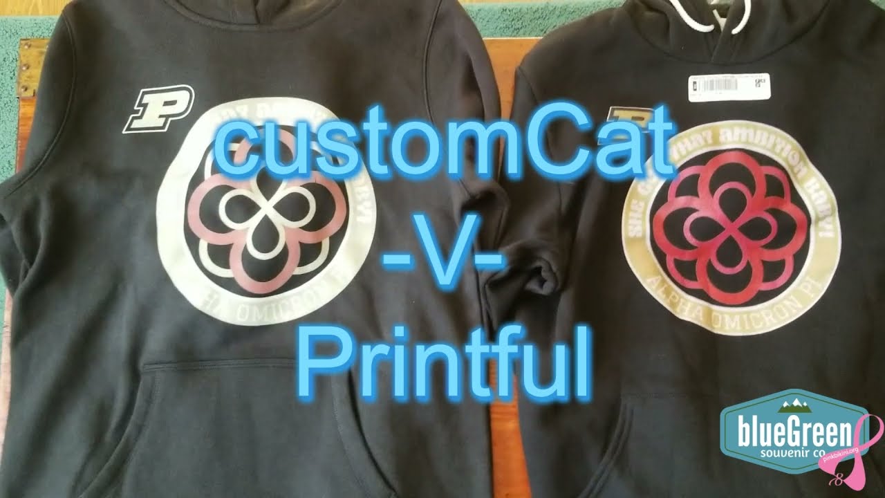 customCat versus Printful