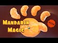 Mandarin Magic. Removing fruit without peeling.