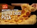 Mozzarella Stick Crust Pizza