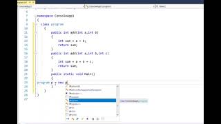 Day 18: C# tutorials for beginners in Tamil | Method overloading