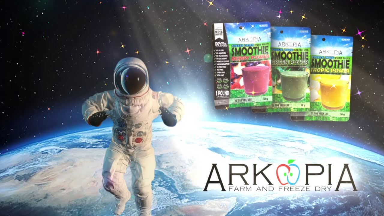 Arkopia Arkopia Freeze Dried Smoothies - YouTube