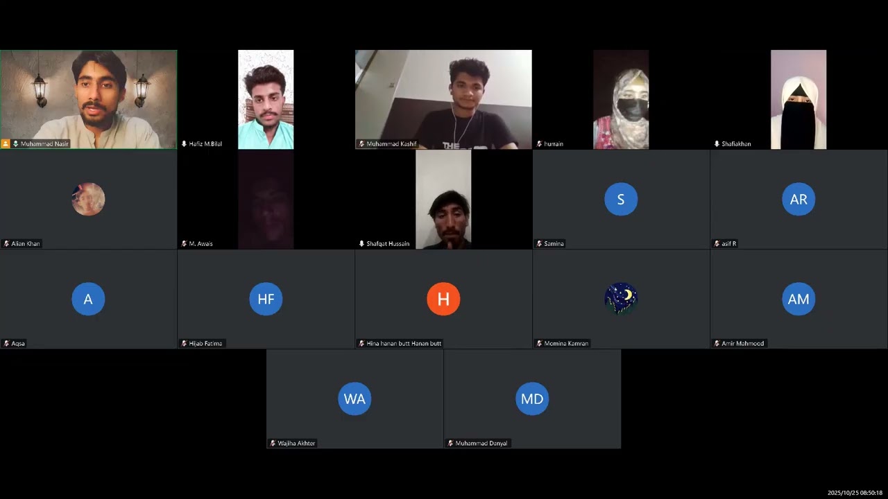 Enrollment Follow up and offline meeting BY Maam SHAFIA Sir Nasir