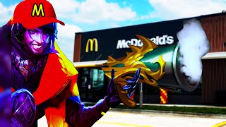 Aphelios Quits League To Become Fast Food Employee..