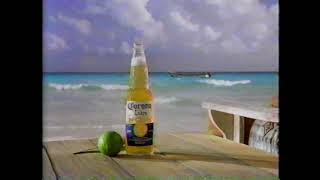 1996 Corona Extra beer FedEx lime delivery TV commercial