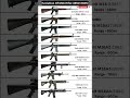 Evolution Of The M16 Rifle 1956 2025 AMERICAN Infantry Iconic Rifle Shorts 