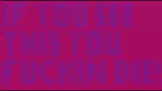 Very Scary Short Animation Warning Contains Very Bad Language And Curses