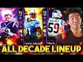 THE ALL DECADE LINEUP! BRADY, MEGATRON, ADRIAN PETERSON! Madden 20 Ultimate Team