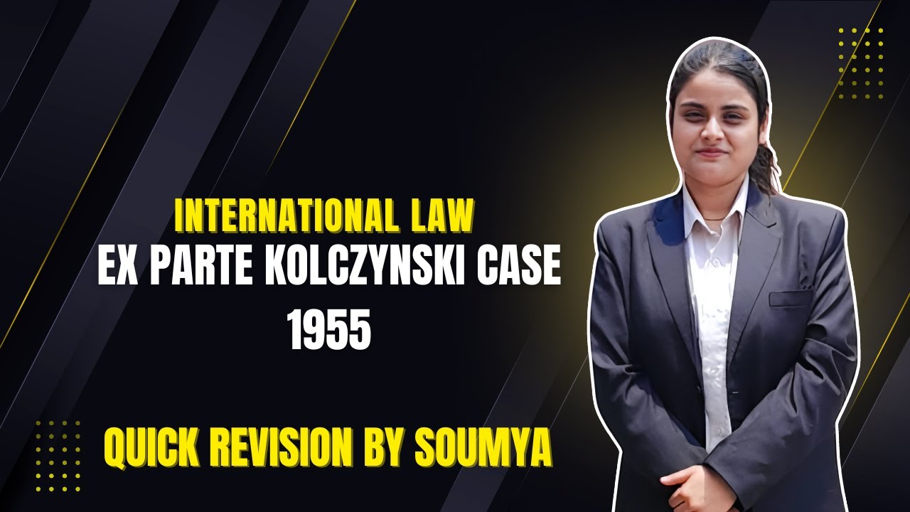 Ex Parte Kolczynski Case 1955 | Asylum & Political Offence Exception | College Tutor Law