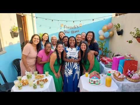 A FUN AFTERNOON WITH GRAZIELI AND LOTS OF JOY // SEE HOW EVERYTHING WENT AT THE NEW HOUSE 🙏💐#grat...