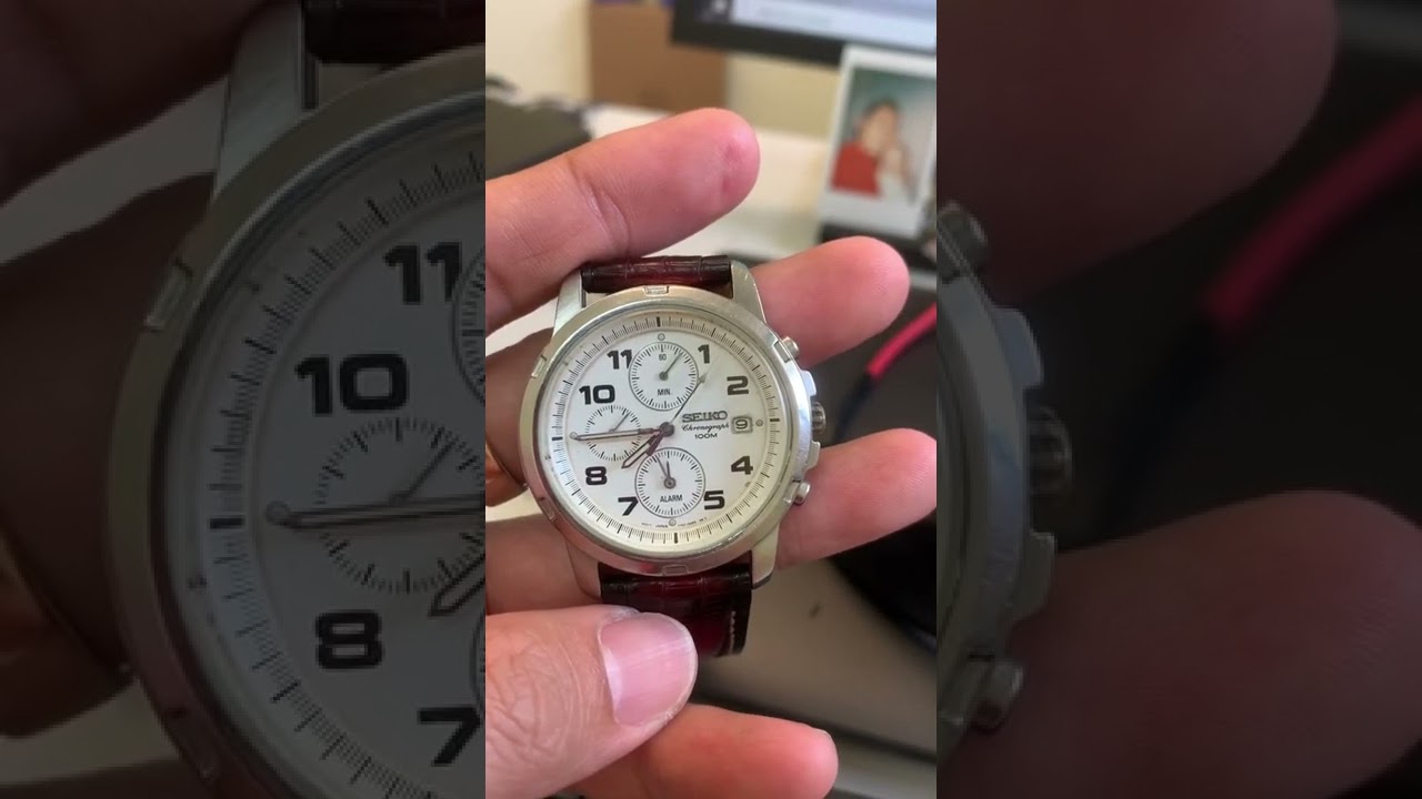 Seiko chronograph sweep second