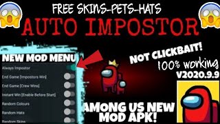 Among us mod 2021 latest||always imposter||how to download mod version of AMONG US screenshot 2