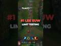 #1 LEE SIN EUW ESCAPES AGAINST ALL ODDS #challenger #leagueoflegends #leesin #leesingameplay #fypage