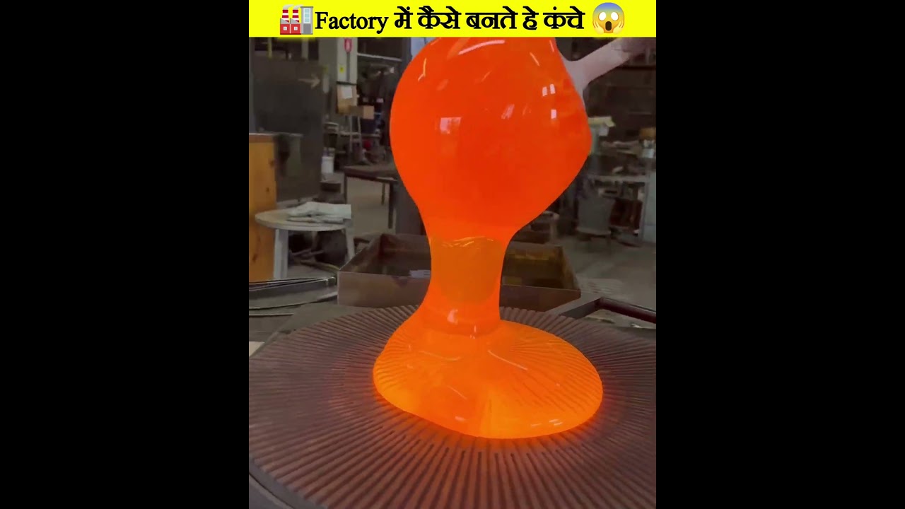 🔥Factory Inside: Kaanch Se Kaise Bante Hain Kachche | Glass Manufacturing Process