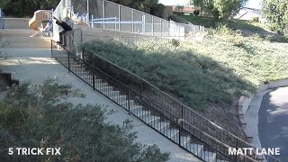 5 Trick Fix: Matt Lane | TransWorld SKATEboarding