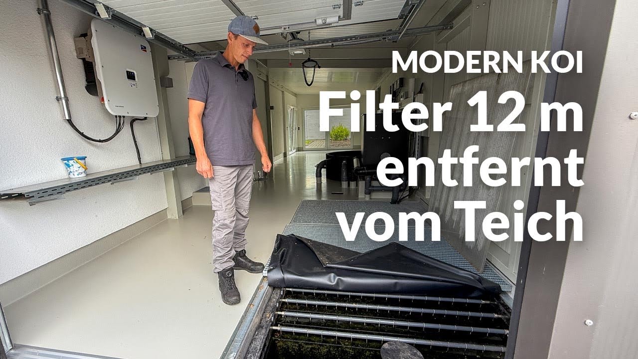 Christians Filteranlage mit Bürsten- und Papierfilter | Modern Koi Blog #8109