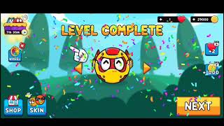 Bounce Ball 6: Red Bounce Ball Hero Gameplay Walkthrough Part 1 Level 1 to Level 19 (Android) screenshot 2