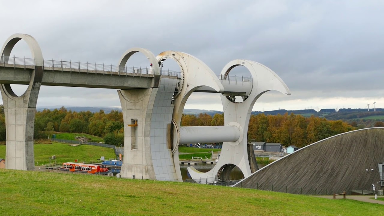 The Kelpies & Fallkirk Wheel, Schottland