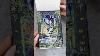 ASMR Journal Hidden Fairy Cave🧚🏻♀️🌿🌙🪷🍃✨💧|#asmr #scrapbooking #journaling #journal #diy #art