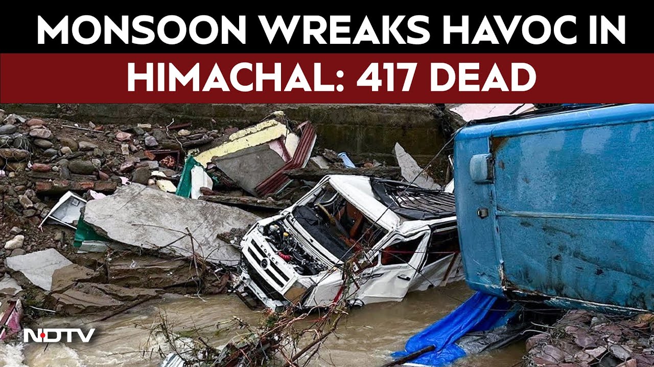 Himachal Rain LIVE Today | Mandi Hit Hard as Monsoon Wreaks Havoc Across Himachal; Death Toll at 417