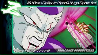 SSJ Goku Deflects Frieza's Huge Death Ball - (Blu-ray Rip) - [Faulconer Productions]