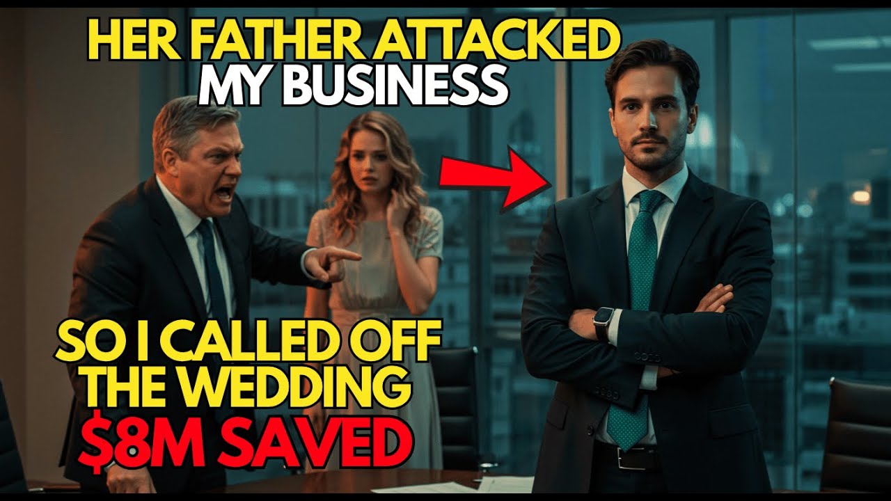 Fiancée REFUSED Prenup, Her Father Tried to DESTROY My $8M Business... I Called Off the Wedding