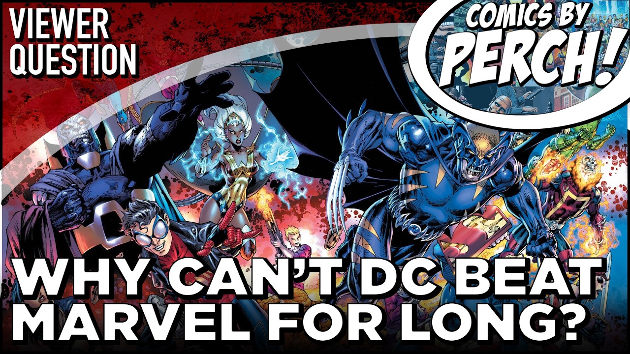 Why can't DC seem to beat Marvel for very long?