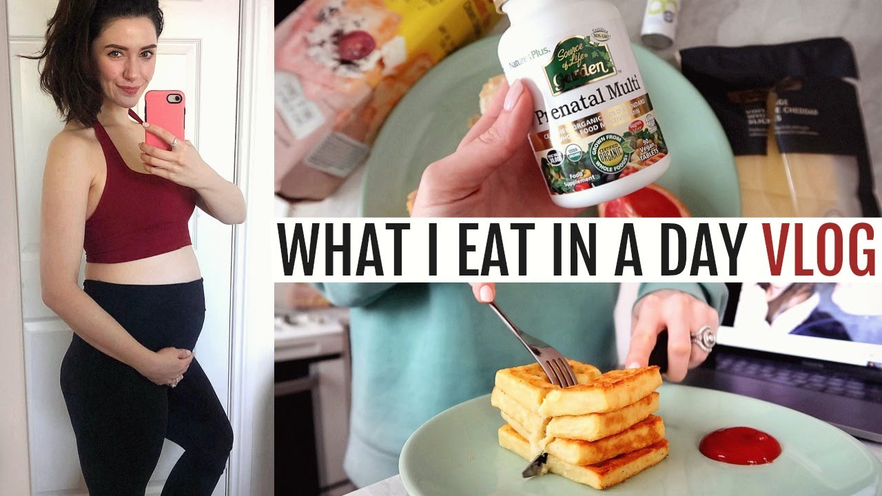 What I Eat In A Day + Maternity Workout Haul! | TRIMESTER ONE Food Diary! | Melanie Murphy ad