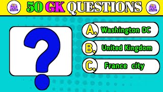 USA vs FRANCE GK Quiz 🇺🇸🇫🇷 | 50 General Knowledge Questions | Brain Test 🧠 | @mindgame