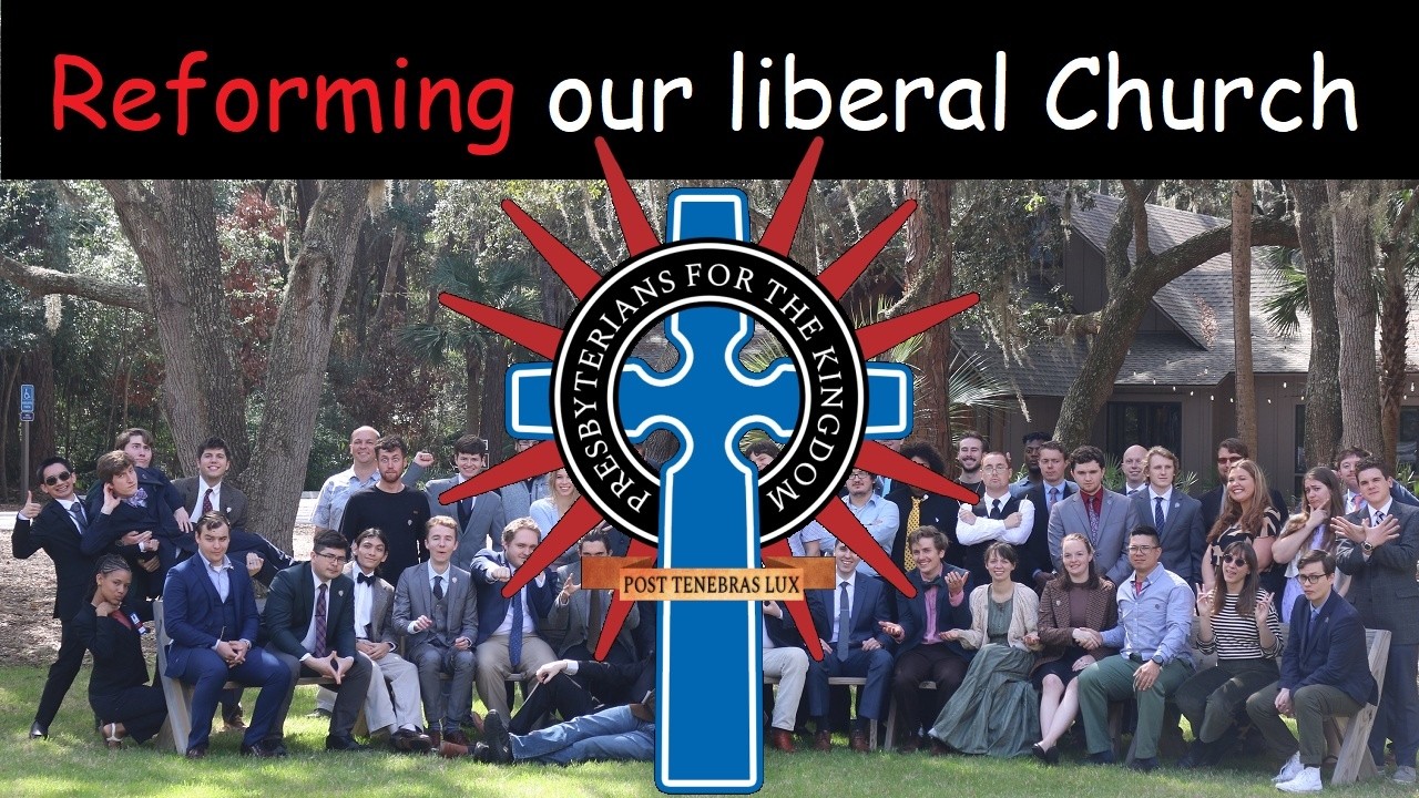 We held a conference for conservative PCUSA members