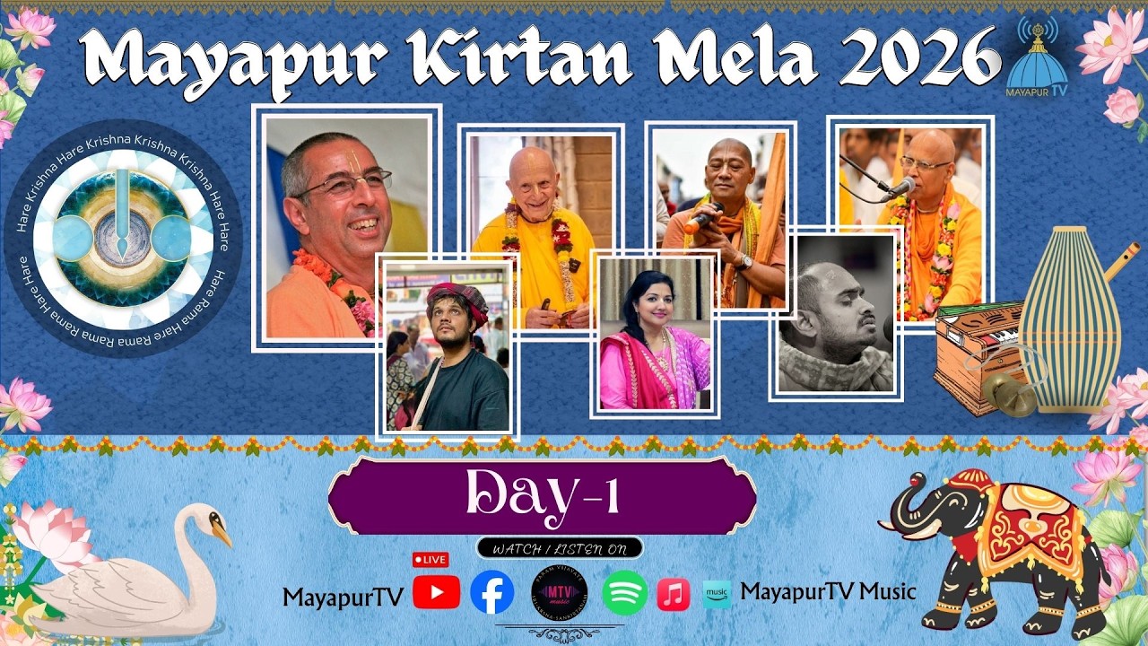 KIRTAN MELA 2026 | Day-1 | ISKCON Mayapur | MayapurTV