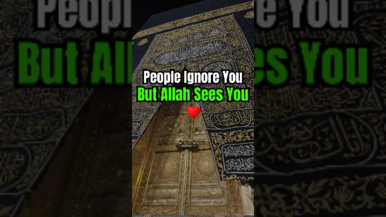 Allah Looks at Your Heart, Not Your Appearance❤️ 