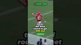 Famous Travis Kelce: "Every NFL DRAFT Pick Makes the SAME MONEY"💸#nfl #traviskelce  #football Wealth