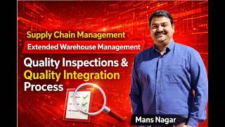 SAP EWM Quality Integration Process in SAP S/4HANA EWM | QM Integration Training | MANS NAGAR