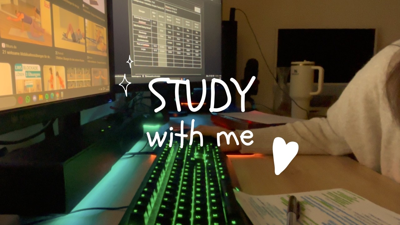 Study With Me - Prüfungsedition die Zweite (Lerntipps, Prokrastination schlagen)