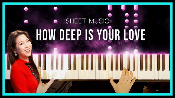 🎼 How deep is your love - 2585 - Bee Gees - Tutorial Partitura