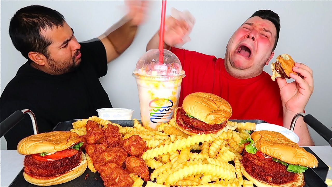 Shake Shack With Orlin • MUKBANG