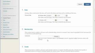 Mark Reviewed and Adaptive Release Instructor Setup