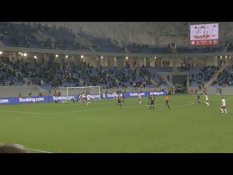 Georgia : sweden 2:0 (kvicha kvatackhelia 1 goal) ტრიბუნებიდან