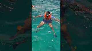Nature's own Aquarium- a Dip ! #phuket Maya Bay